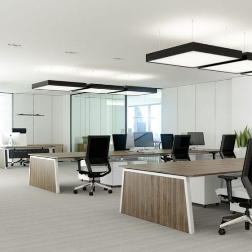 Linea Bench desk leg panel
