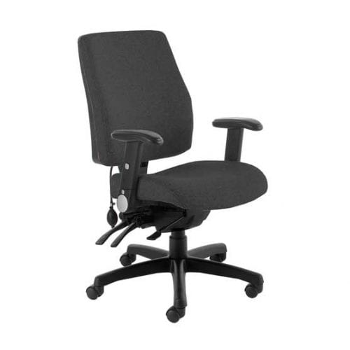 Performance posture ergonomic chair in Black