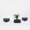 Hana pouf and plant pot by MDD