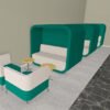 Office Pods Renders