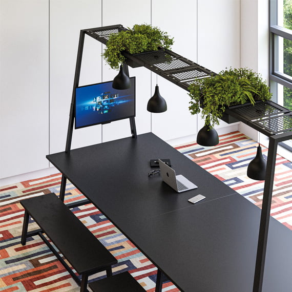 Accessories from above aspect tables